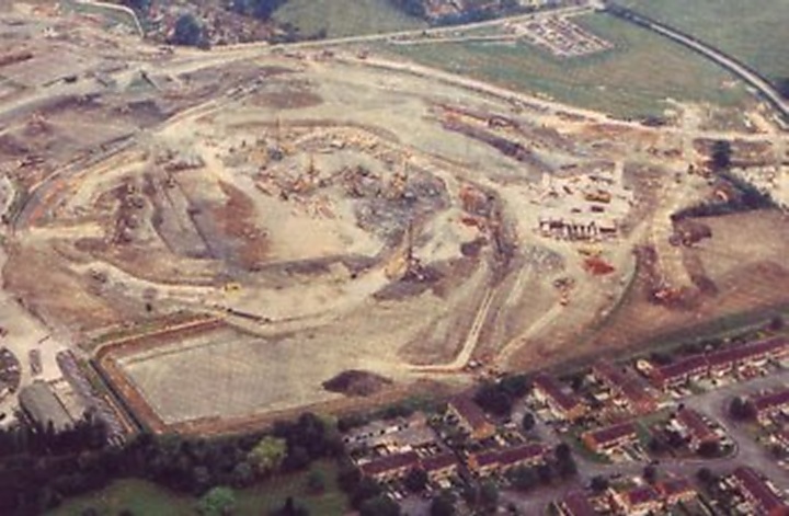GCHQ Doughnut building site